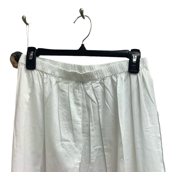 White Cotton Short Sleeve PJ'S - Picture 5 of 7